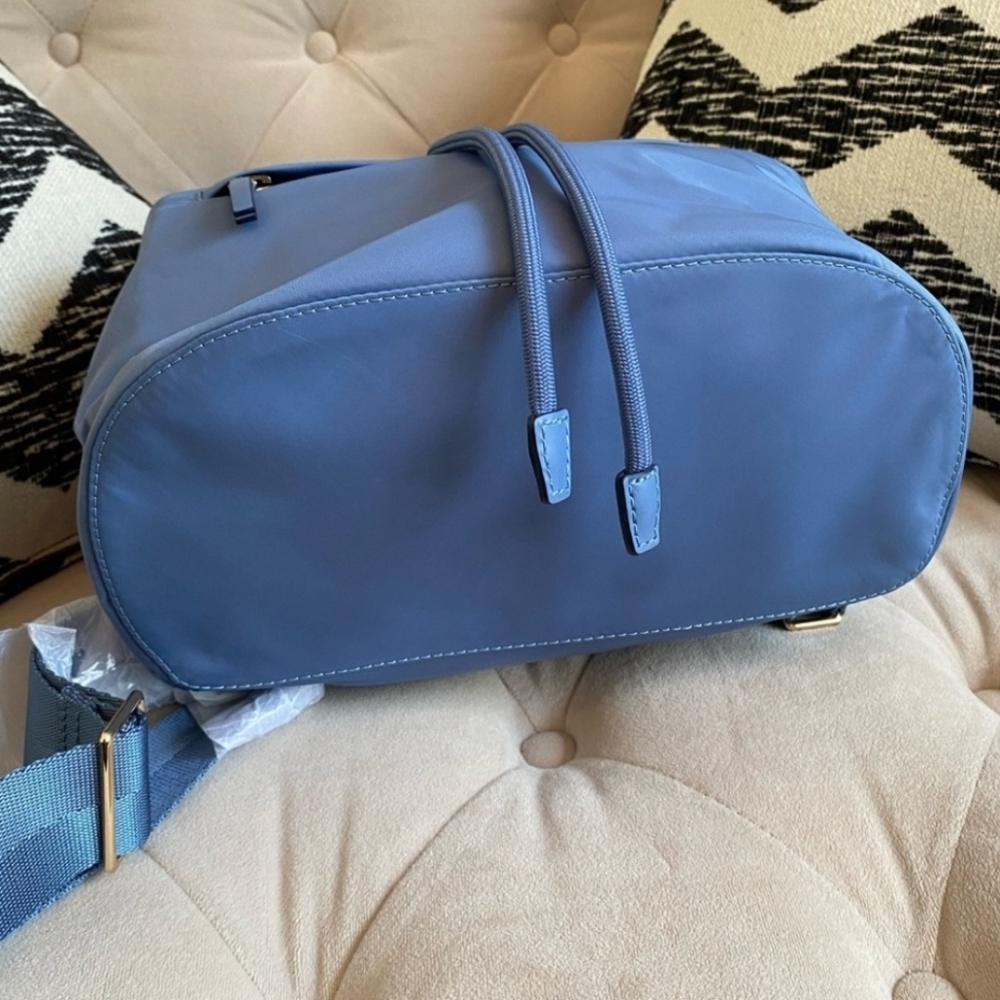 Tory Burch Oceanside Nylon Flap Backpack NWT - Picture 9 of 13